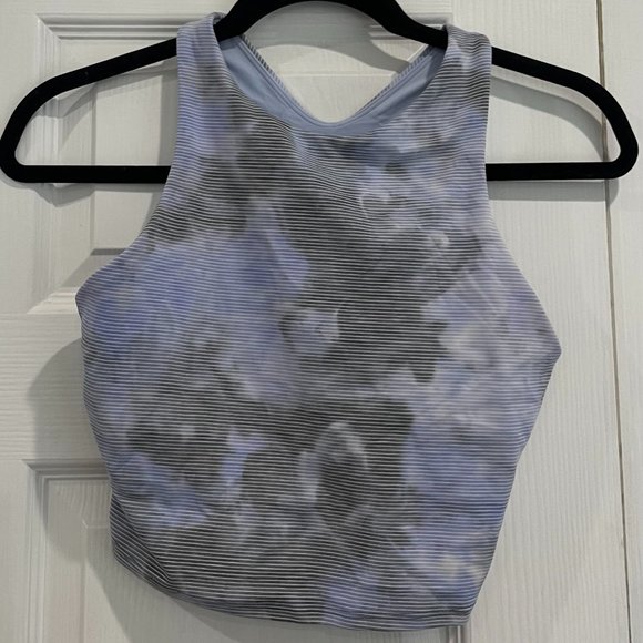 Athleta Blue Crop Tank - Picture 1 of 1